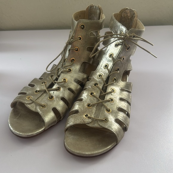 Stuart Weitzman Pantheon Gladiator Sandals - Picture 4 of 4